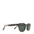 Floto Oval Round Frame Sunglasses Eyewear Brown 2