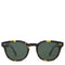 Floto Oval Round Frame Sunglasses Eyewear Brown