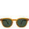 Floto Oval Round Frame Sunglasses Eyewear Tan