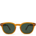 Floto Oval Round Frame Sunglasses Eyewear Tan
