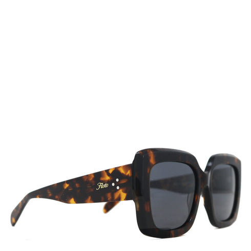 tortoise frame sunglasses square
