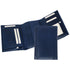 Floto Venezia Long Leather Tri-fold Wallet in blue 2