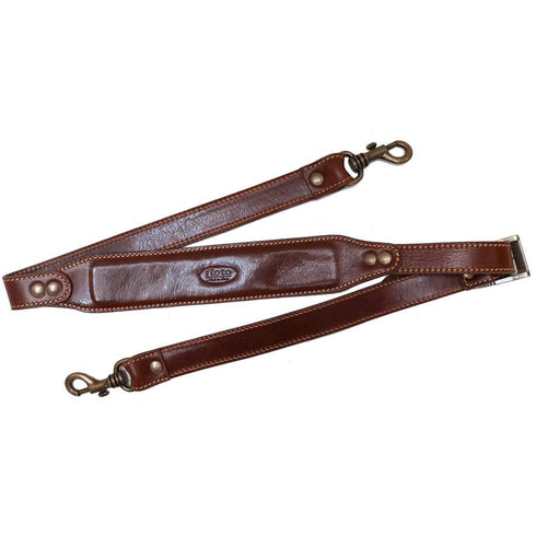 Floto Leather Comfort Strap saddle brown