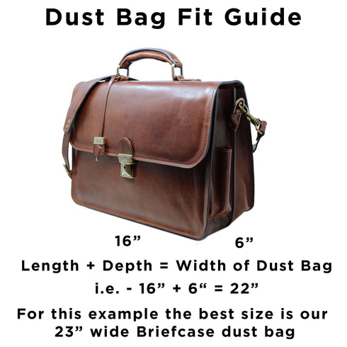 Floto Dust Care Bag Fit Guide