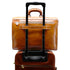 Floto Italian Leather Briefcase Attache Venezia 3 Gusset brown