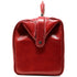 Floto Italian Leather Doctor Style Handbag Top Handle Bag red end