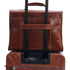 Floto Venezia Leather Laptop Briefcase in Brown