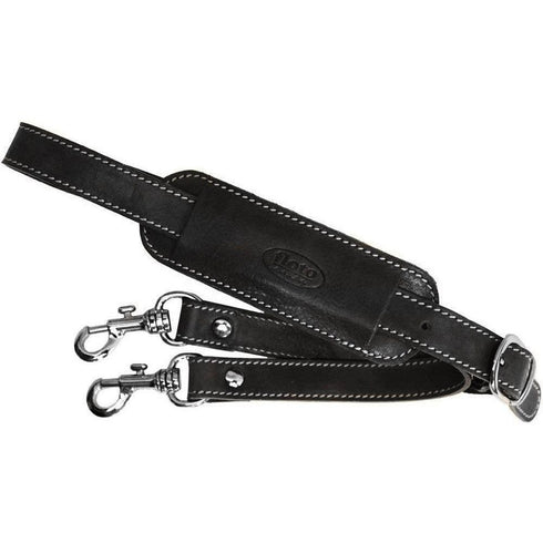floto leather replacement luggage bag strap black