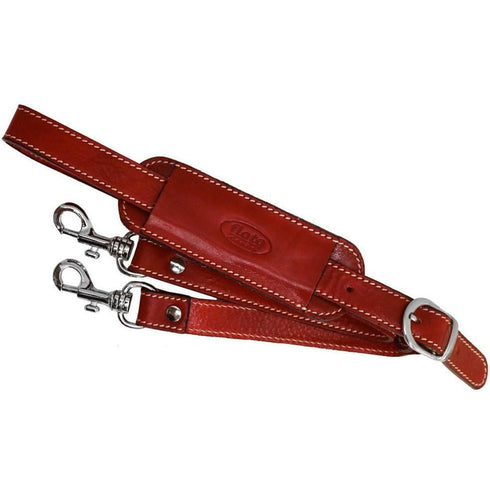 floto leather replacement luggage bag strap red