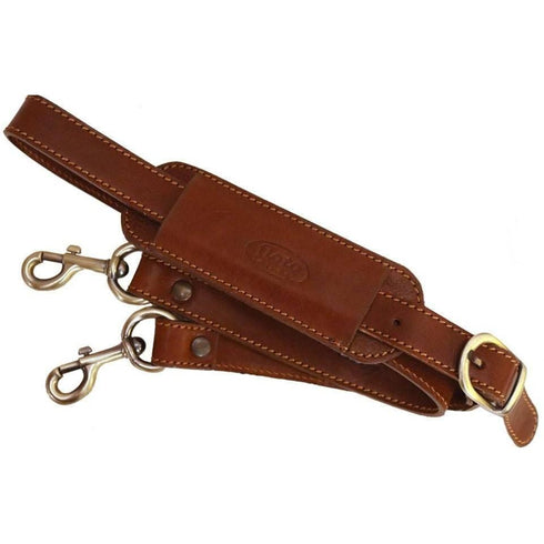floto leather replacement luggage bag strap brown