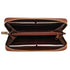 leather zipper wallet floto venezia brown