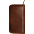 leather zipper wallet floto venezia brown