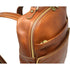 Leather Backpack Floto Italian Corsica Laptop Knapsack Shoulder Bag in Tobacco Brown 3