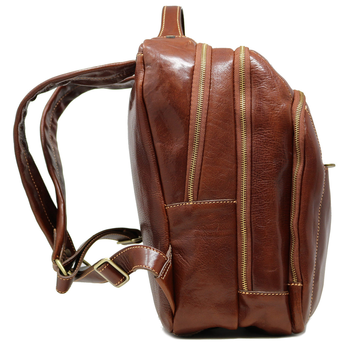 Floto Venezia Italian Full Grain Leather Backpack Bag