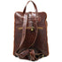 Floto Italian Leather Backpac Venezia Knapsack brown 3
