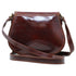 Floto Italian Leather Saddle Bag Cross Body Women's Bag in Vecchio Brown 3