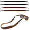 This is a Floto Sunglasses Strap eye wear retainer made from Italian full grain calfskin leather.
