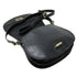 Floto Italian Leather Saddle Bag Cross Body Women's Bag black 2