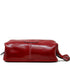 Floto Italian Venezia Dopp Toiletry Bag Travel Shave Kit red