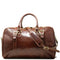 Floto Italian leather carryon duffle bag - Trastevere in Vecchio Brown 1