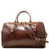 Floto Italian leather carryon duffle bag - Trastevere in Vecchio Brown 1