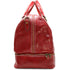 leather drop bottom duffle bag floto red 3