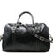 Floto Italian leather carryon duffle bag - Trastevere in Black
