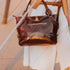 Floto Italian Leather Shoulder Bag Women's Taormina Handbag brown 7