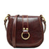 Leather Saddle Bag Cross Body Floto Venezia brown