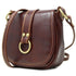 Leather Saddle Bag Cross Body Floto Venezia brown 2