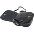 Leather Saddle Bag Cross Body Floto Venezia Black 2