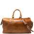 Floto Italian Leather Chianti Duffle Travel Bag Luggage Carryon in Tobacco Brown