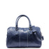 Floto Italian Leather Venezia Mini Duffle Carryon Bag blue