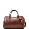 Floto Italian Leather Venezia Mini Duffle Carryon Bag brown