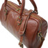 Floto Italian Leather Venezia Mini Duffle Carryon Bag brown 3