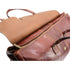 Floto Lugano Italian Leather Travel Duffle Bag Brown 4