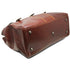 Floto Lugano Italian Leather Travel Duffle Bag Brown 7