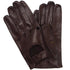 Floto men's brown leather driving gloves
