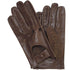 Floto men's brown leather driving gloves