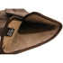 Floto men's cashmere lined brown leather gloves