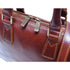 Leather Slim Briefcase Floto Milano close