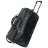 Floto Milano Italian leather rolling luggage duffle travel bag black