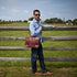 The Floto Roma Messenger Bag is a soft-sided leather bag that is made in Italy with full grain hand-stained leather. This messenger bag has an outside zip pocket, inside pen organizer, and a detachable shoulder strap. This is the Roma Messenger in Vecchio Brown - Hamptons.