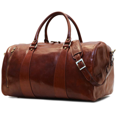 Super Tuscan Leather Duffle Bag Floto #1