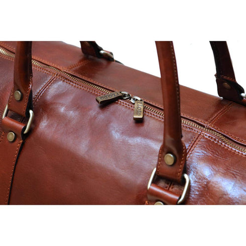 Super Tuscan Leather Duffle Bag Floto #1