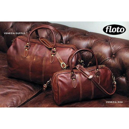 leather mini duffle bag