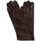 Floto women's cashmere lined brown leather gloves