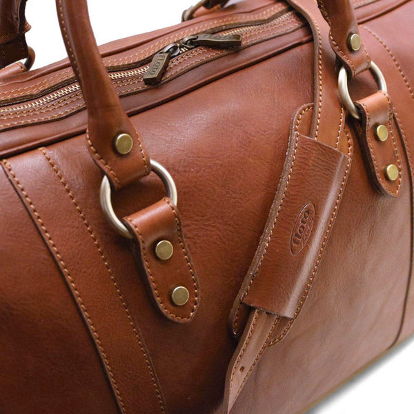 Monogram Roma Full Grain Leather Travel Bag – Floto