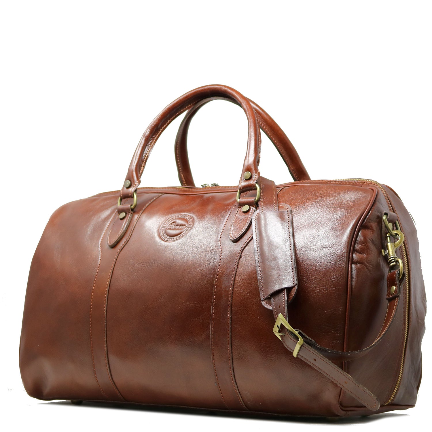【極美品】Italian Emboss Leather Bag 定価71500円 極美品】Italian Emboss Leather Bag 定価71500円 Elegant wine-red