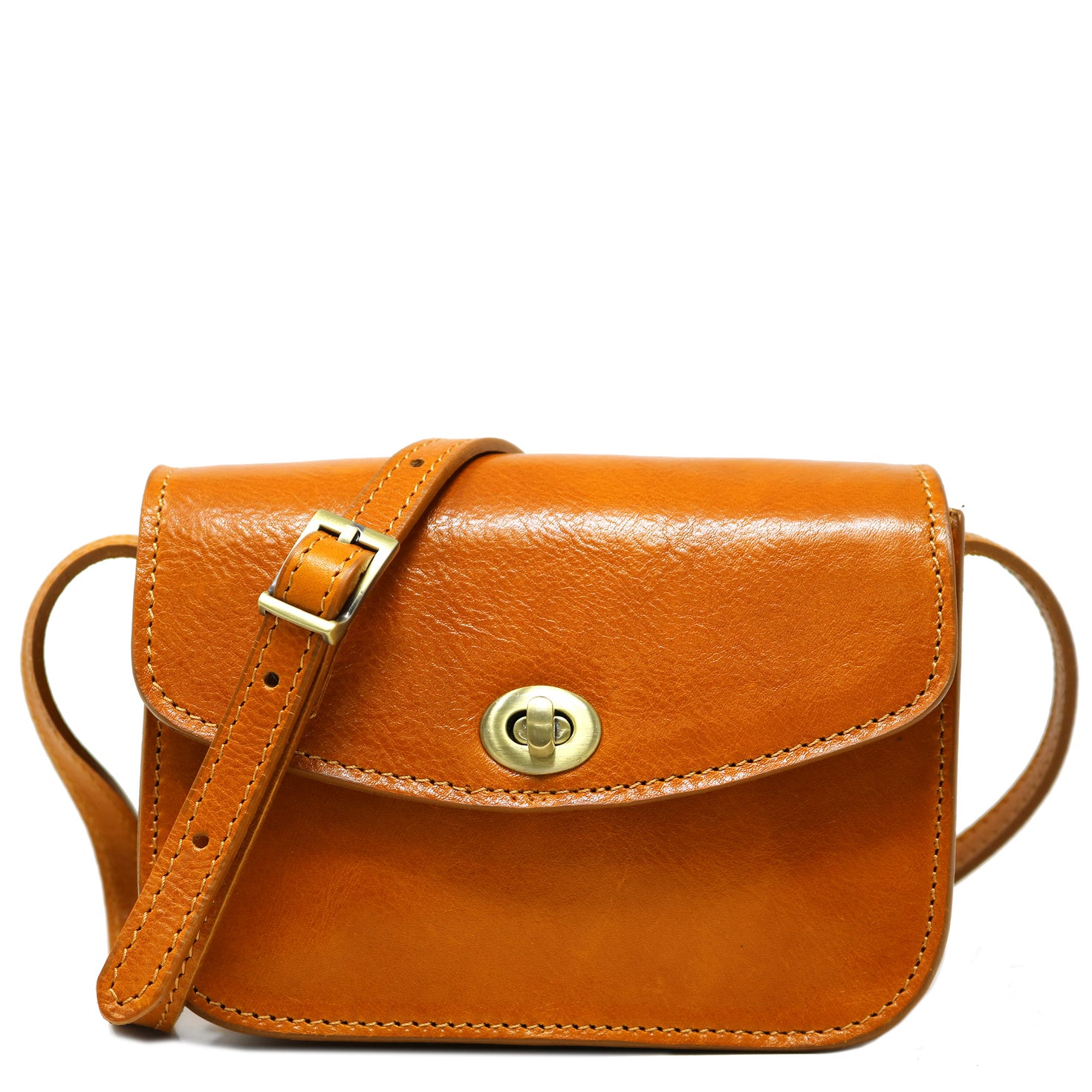 Floto Milano Crossbody Italian Full Grain Leather Shoulder Handbag